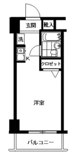 スカイコート鷺沼【3階】の間取り