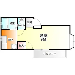 神奈川県藤沢市辻堂神台2【アパート】の間取り