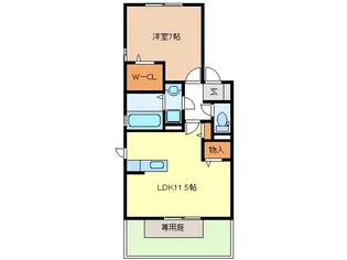 TOTORO【1階】の間取り