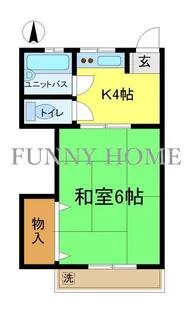コーポ島田【2階】の間取り