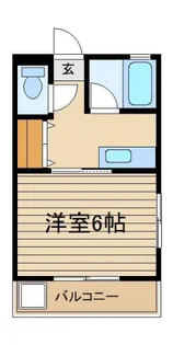 東京都練馬区石神井町8【アパート】の間取り