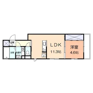 イル・トノマチ【1階】の間取り