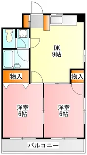 東京都八王子市石川町【マンション】の間取り