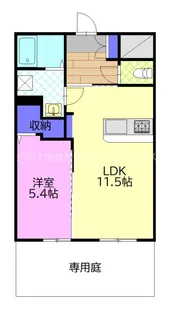 コンフォール【1階】の間取り