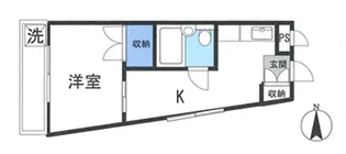 ライフゾーン中原II【2階】の間取り