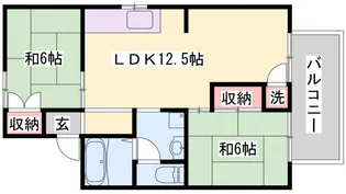 ローゼンハイム【2階】の間取り