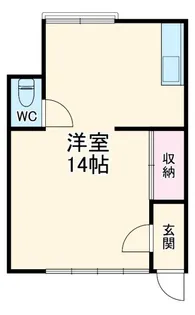 たちばなハイツ【1階】の間取り