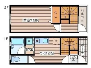 スパシーバ江波南の間取り