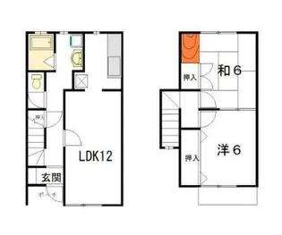 静岡県浜松市中央区瓜内町【一戸建】の間取り