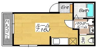 神奈川県川崎市川崎区小田栄1【マンション】の間取り