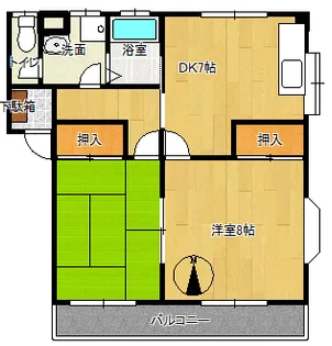 ドリームマンション【1階】の間取り