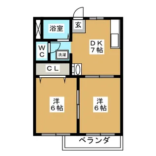 エトワール153【1階】の間取り