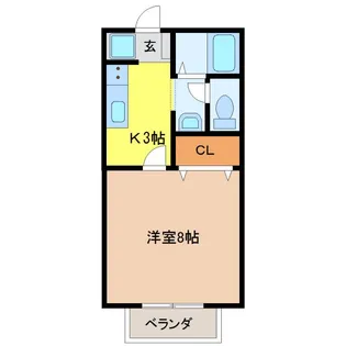 サン・friends芳ケ崎A棟【1階】の間取り