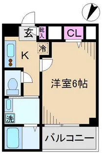 東京都北区赤羽西4【マンション】の間取り