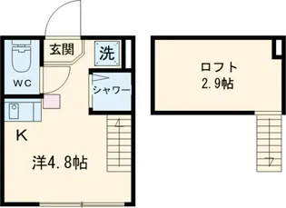 JUNE【1階】の間取り