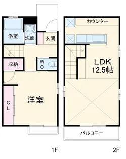 ハイツソレイユWの間取り