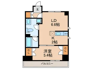 CAVANA神楽坂【3階】の間取り