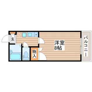 シャルム長町南【2階】の間取り