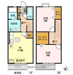 アコルテ【1階】の間取り