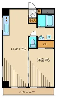 Rホームズ【3階】の間取り