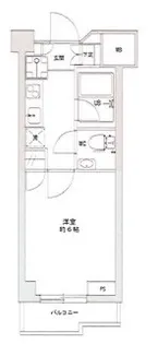三越ゼームス坂マンション【4階】の間取り
