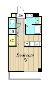 東京都八王子市堀之内3【マンション】の間取り
