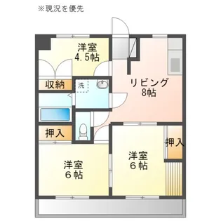 島津ビル【3階】の間取り