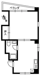 第1村嶋ビル【3階】の間取り