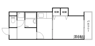 MISTRAL岡田【2階】の間取り