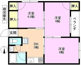 セントラルビル【3階】の間取り