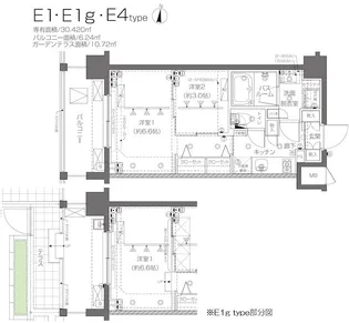 ZOOM新宿西落合【5階】の間取り
