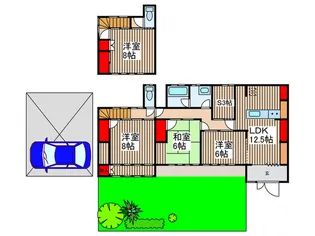 埼玉県入間市大字仏子【一戸建】の間取り