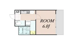 MERCADO京都【6階】の間取り