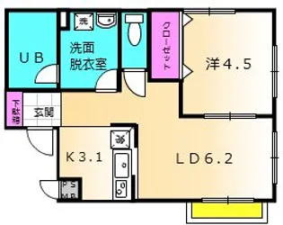 パストラーレ【2階】の間取り