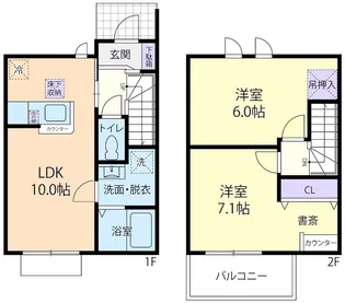 Yui Heim(ユイ ハイム)の間取り