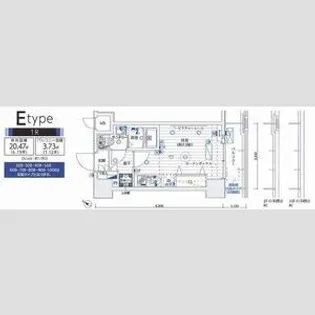 ル・リオン大塚【6階】の間取り