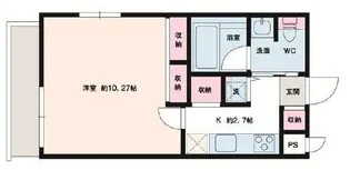コンフォート桜新町【4階】の間取り