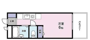 ドルフ武蔵新田【3階】の間取り