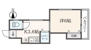 メゾン高橋【2階】の間取り