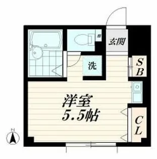 フォレスト大森【3階】の間取り