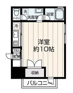 TERZOCASA(テレッゾカーサ)【3階】の間取り