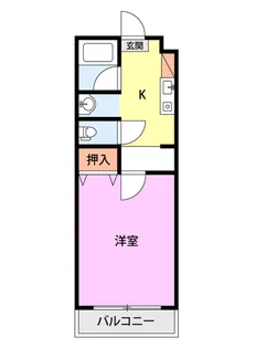 ディアコート2002【1階】の間取り