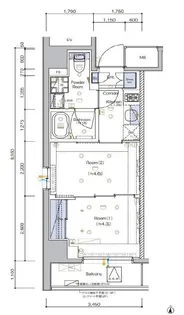 東京都墨田区菊川1【マンション】の間取り