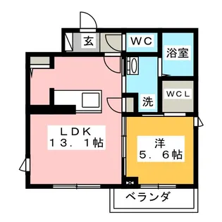 Smile Residence【3階】の間取り