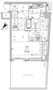 ジェノヴィア北池袋スカイガーデン【6階】の間取り