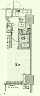 東京都中央区日本橋大伝馬町【マンション】の間取り
