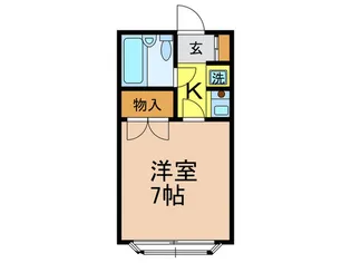 西池袋シティホームズ【2階】の間取り