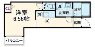 GRANFERTE上草柳【1階】の間取り