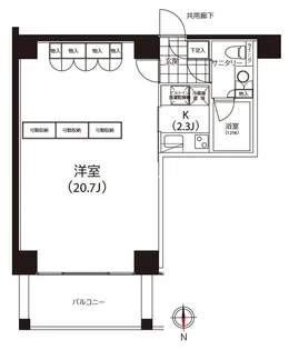 クイズ恵比寿【4階】の間取り