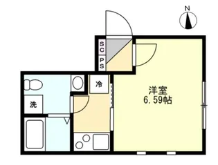 ar厚木寿町【2階】の間取り